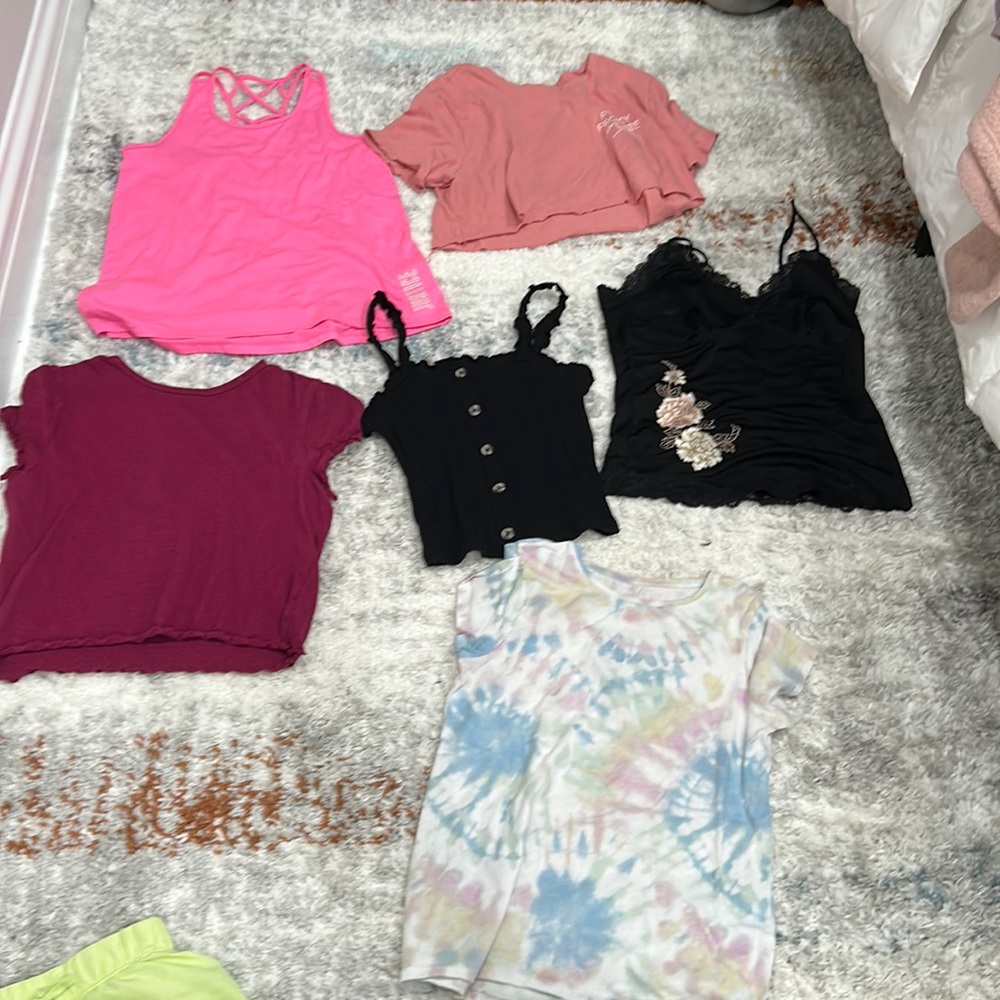 Variety pack of shirts